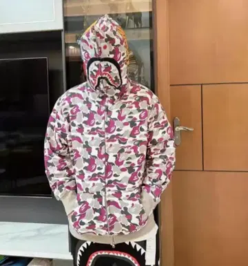 APE 샤크 후드 M 27
