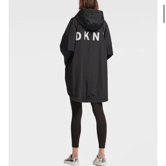 DkNY 양면 솔리드 스윙자켓 리버서블 자켓