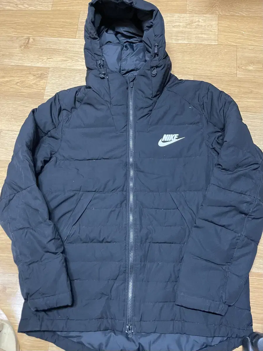 Nike Down-filled Hooded Jacket L Size