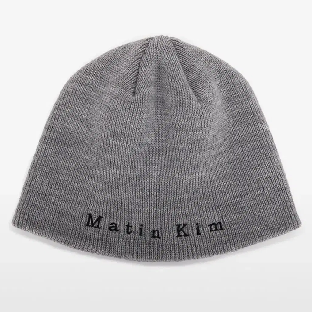 마뗑킴 비니 그레이(새상품) MATIN CLASSIC BEANIE