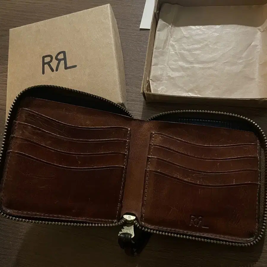 Rrl zip wallet 지갑