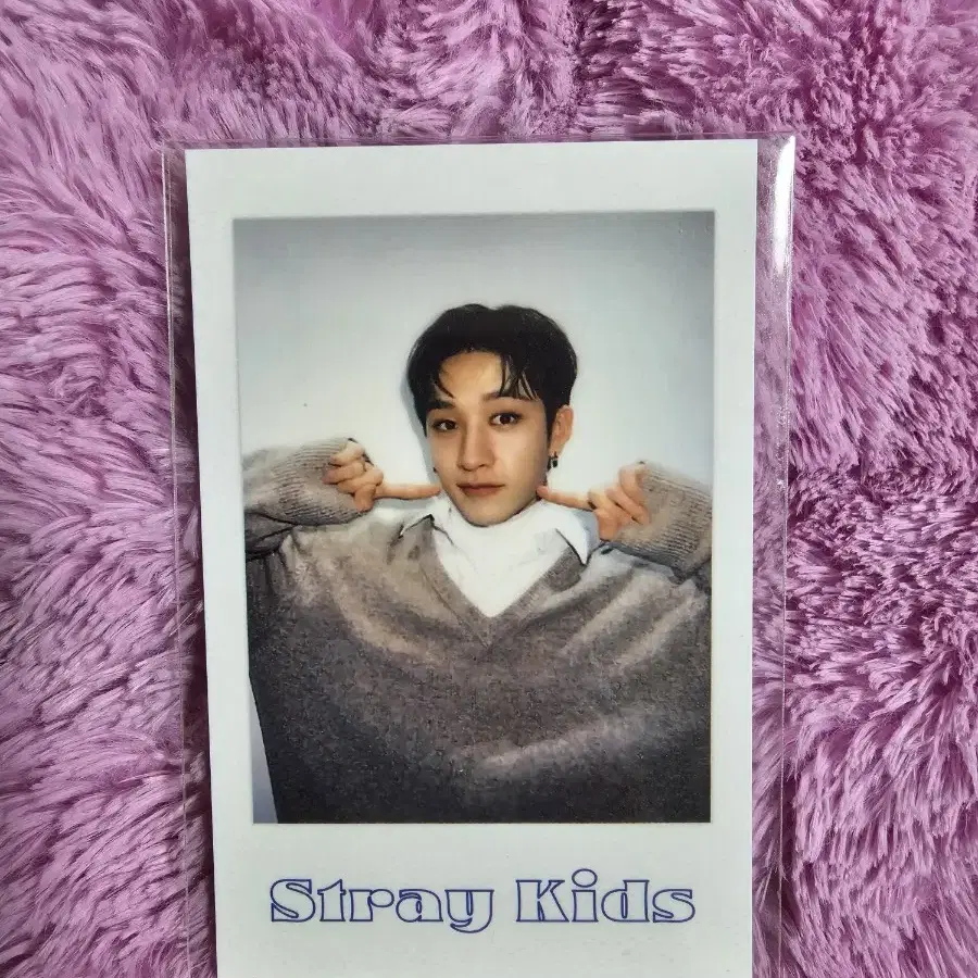 스트레이키즈 방찬 포카 포토카드 BangChan SKZ polaroid