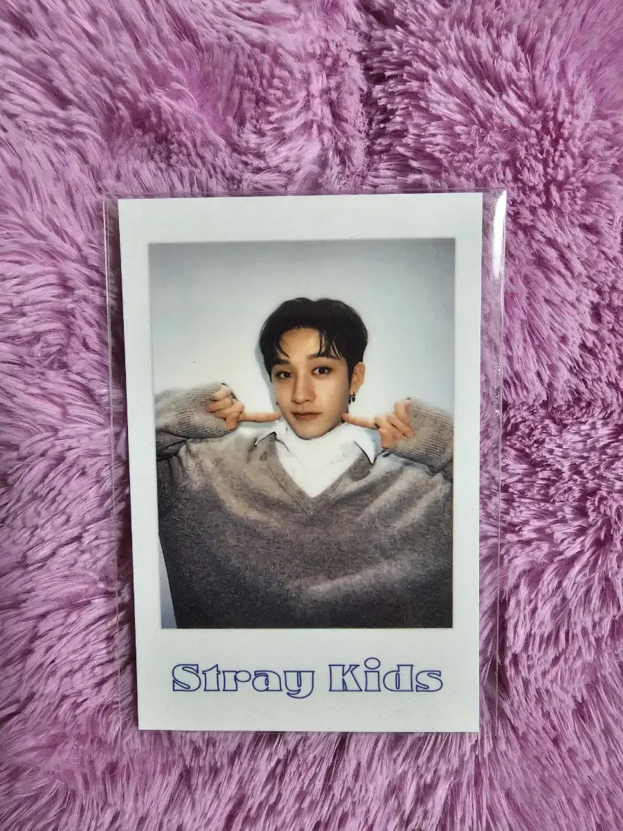 스트레이키즈 방찬 포카 포토카드 BangChan SKZ polaroid