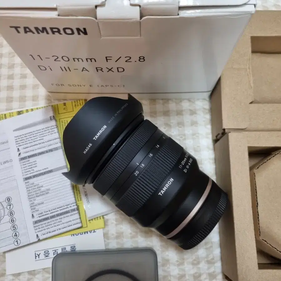 탐론 11-20mm f2.8 소니e마운트