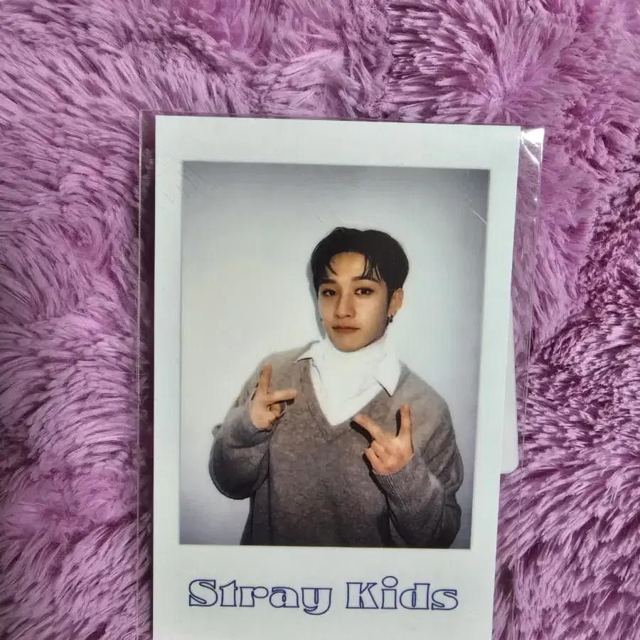 스트레이키즈 방찬 포카 포토카드 BangChan SKZ polaroid