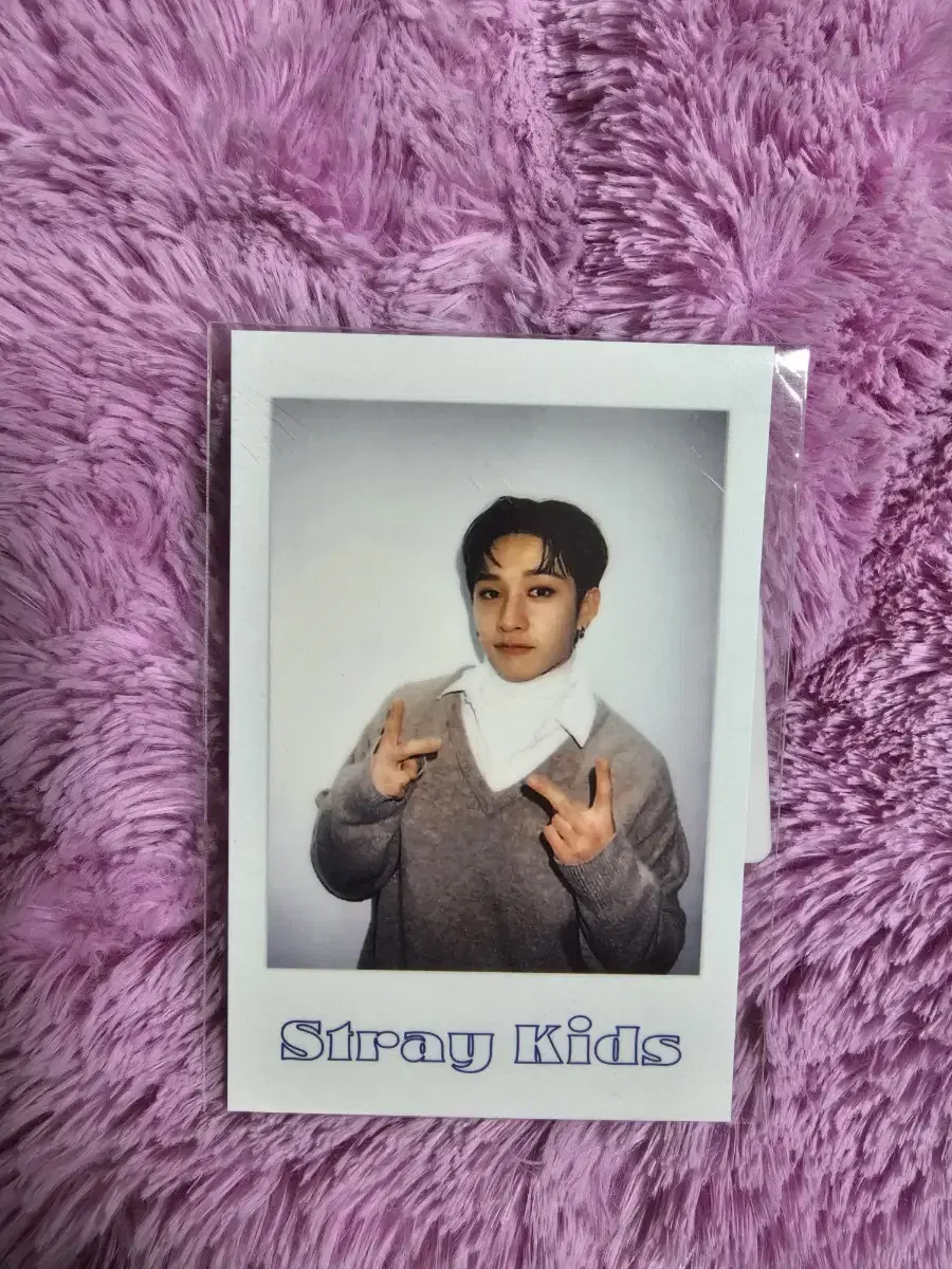 스트레이키즈 방찬 포카 포토카드 BangChan SKZ polaroid