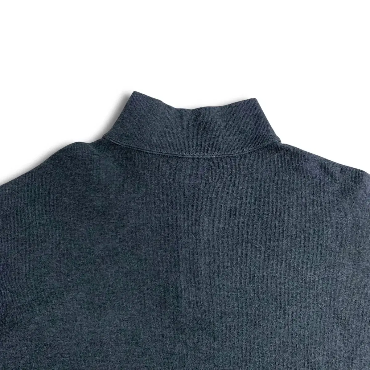 [XL~2XL] Polo half zipup long sleeve