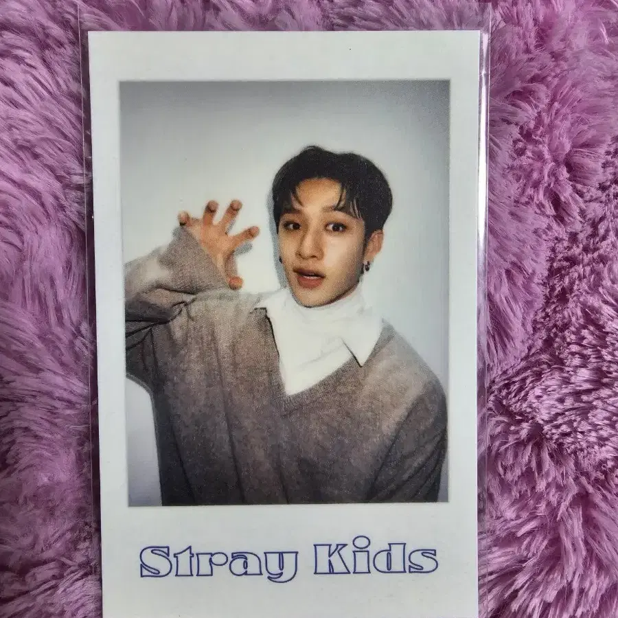 스트레이키즈 방찬 포카 포토카드 BangChan SKZ polaroid