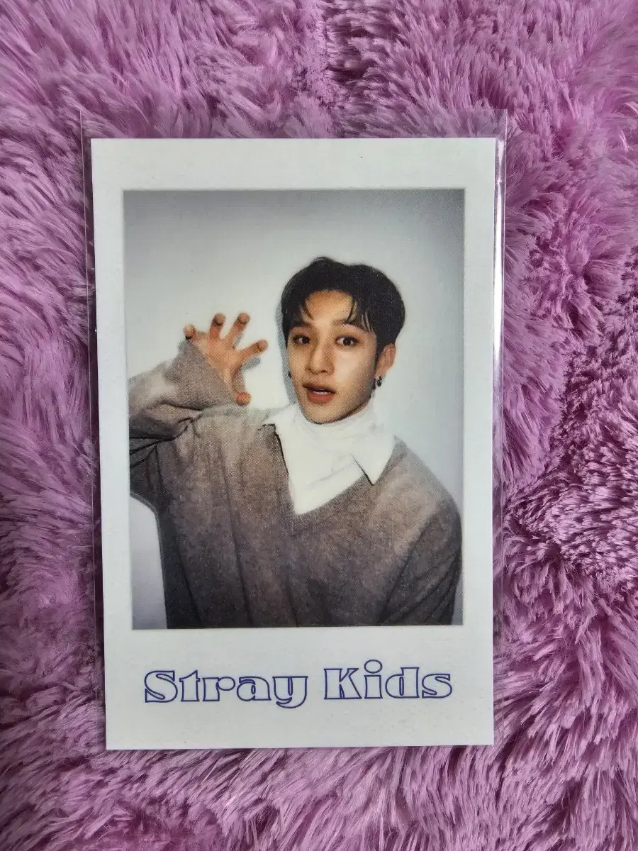 스트레이키즈 방찬 포카 포토카드 BangChan SKZ polaroid