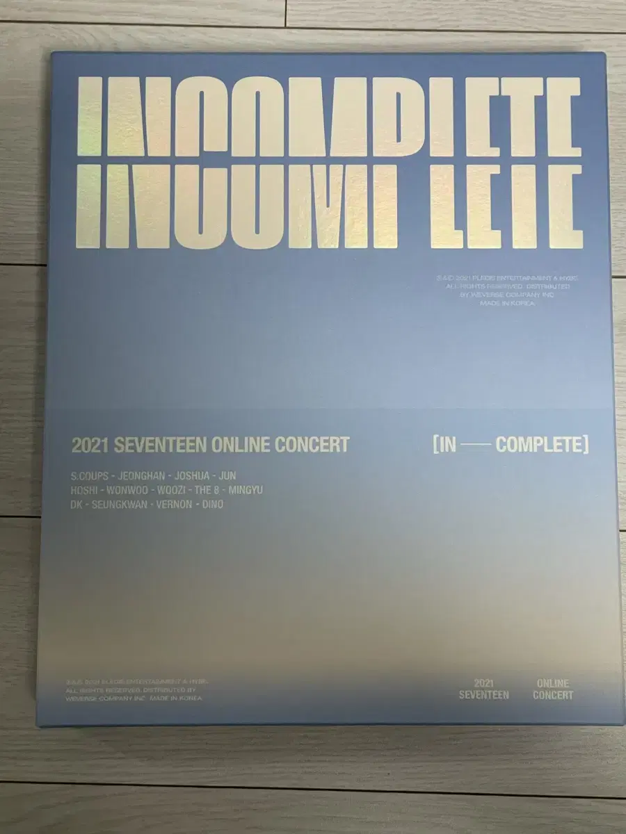 2020 Incomplete (DVD)