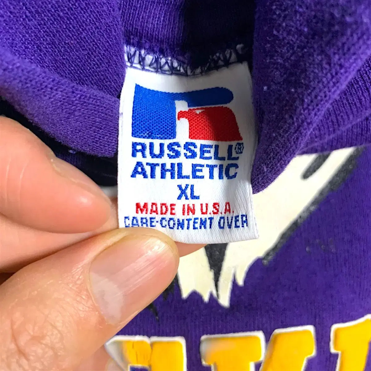 [XL] 90s Russell Huskies hoodie