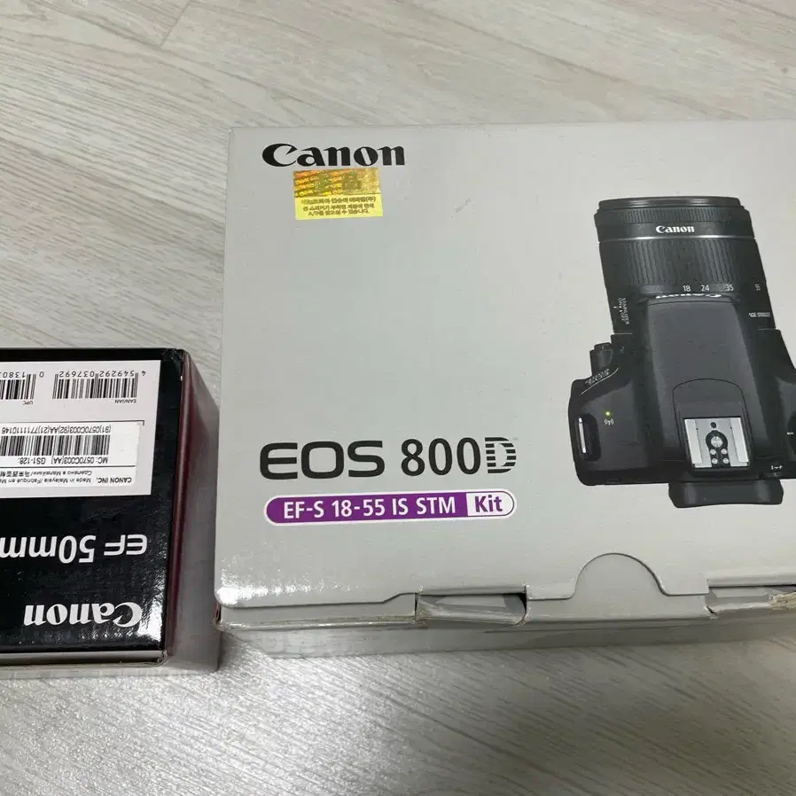 캐논 EOS 800D 18-55 STM KIT 바디 렌즈 단렌즈