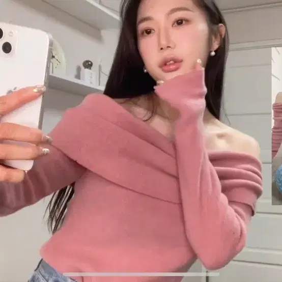 빛날영 ) the mui 더무이 off shoulder tee 오픈숄더