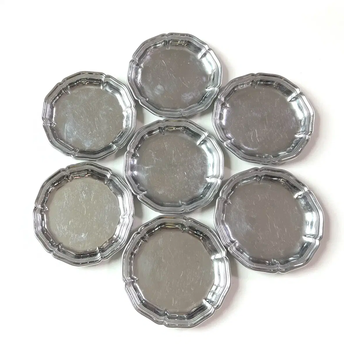 독일 mussbach silverplated coaster 코스터 접시