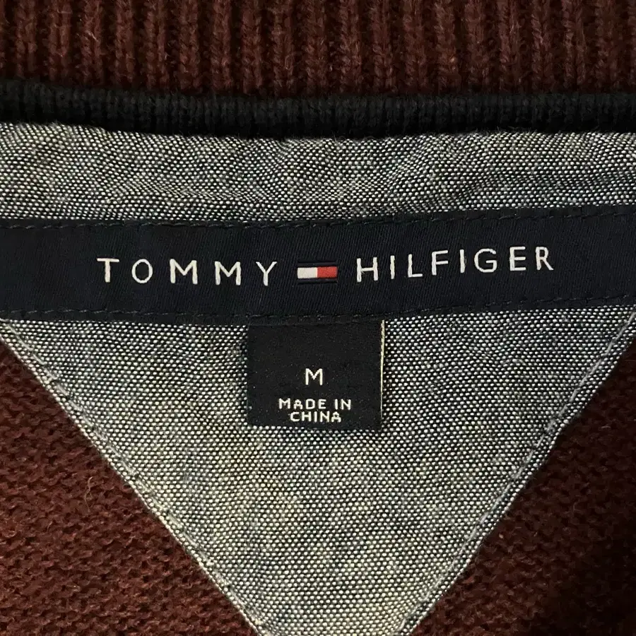 [100] 타미힐피거 코튼라운드넥니트 TOMMY HILFIGER