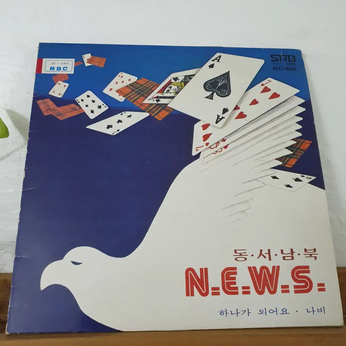 동서남북 N.E.W.S   LP  1981초반  양병집참여음반  귀한음반