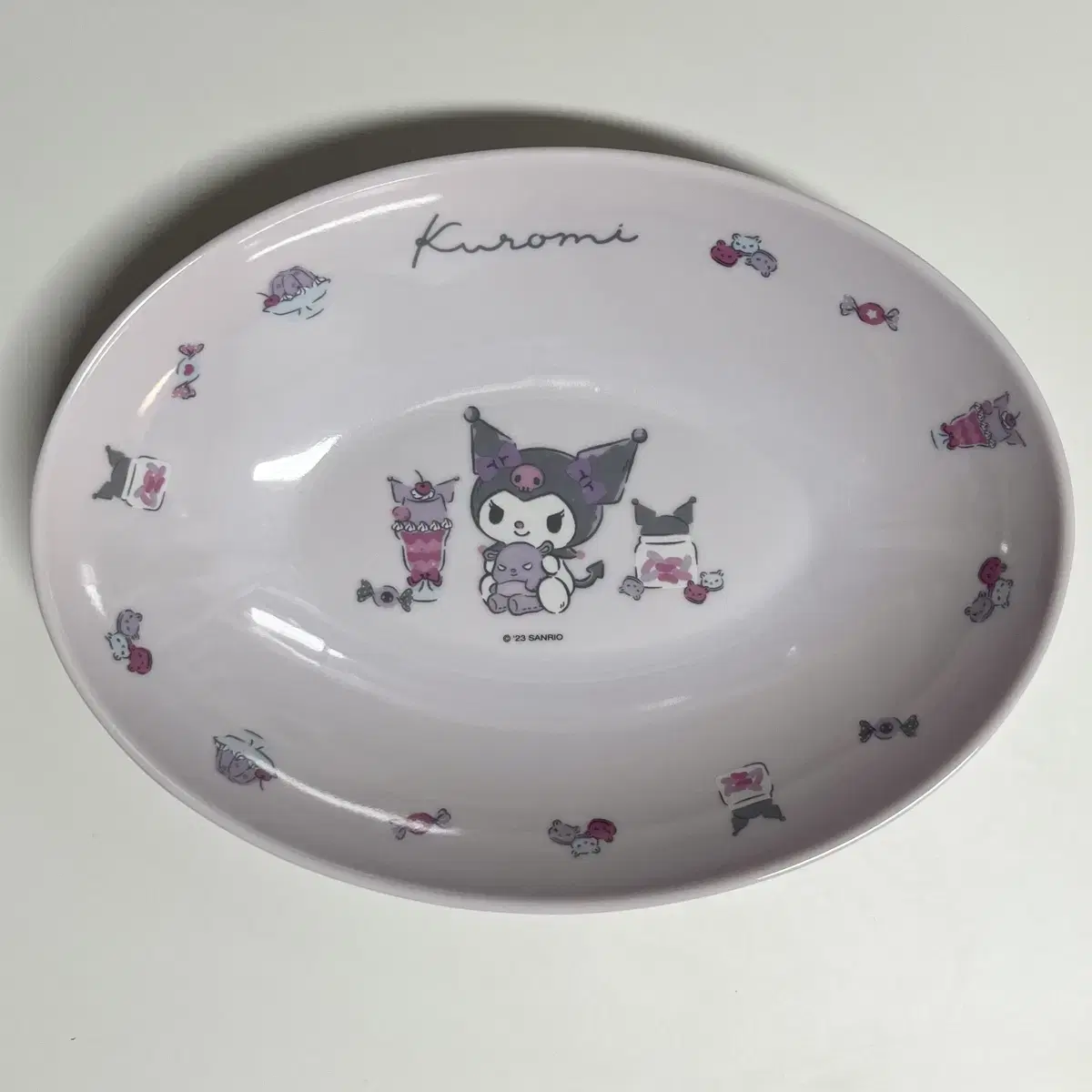 Sanrio Kuromi genuine plate and bowl for sale