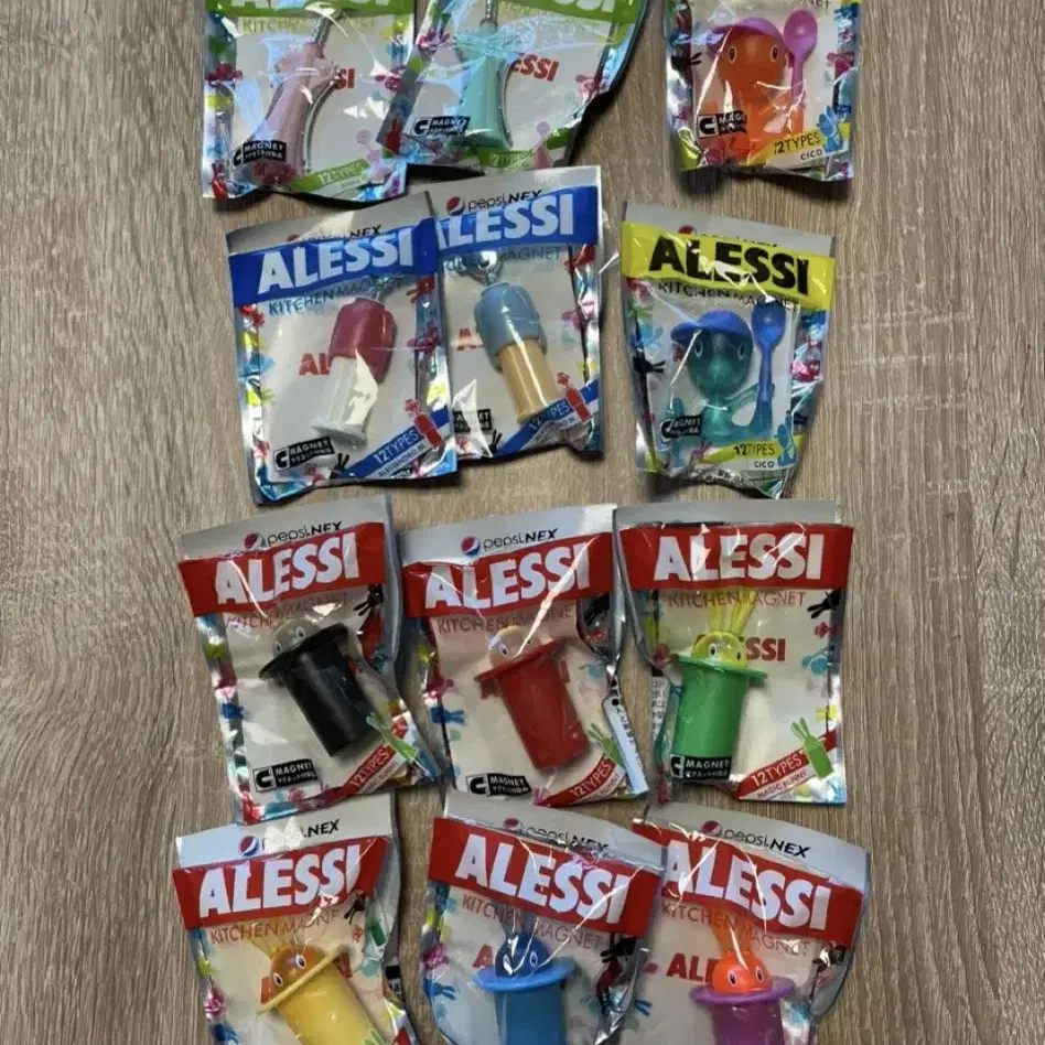 Alessi 냉장고자석 키친마그넷 알레시 풀세트 12종류