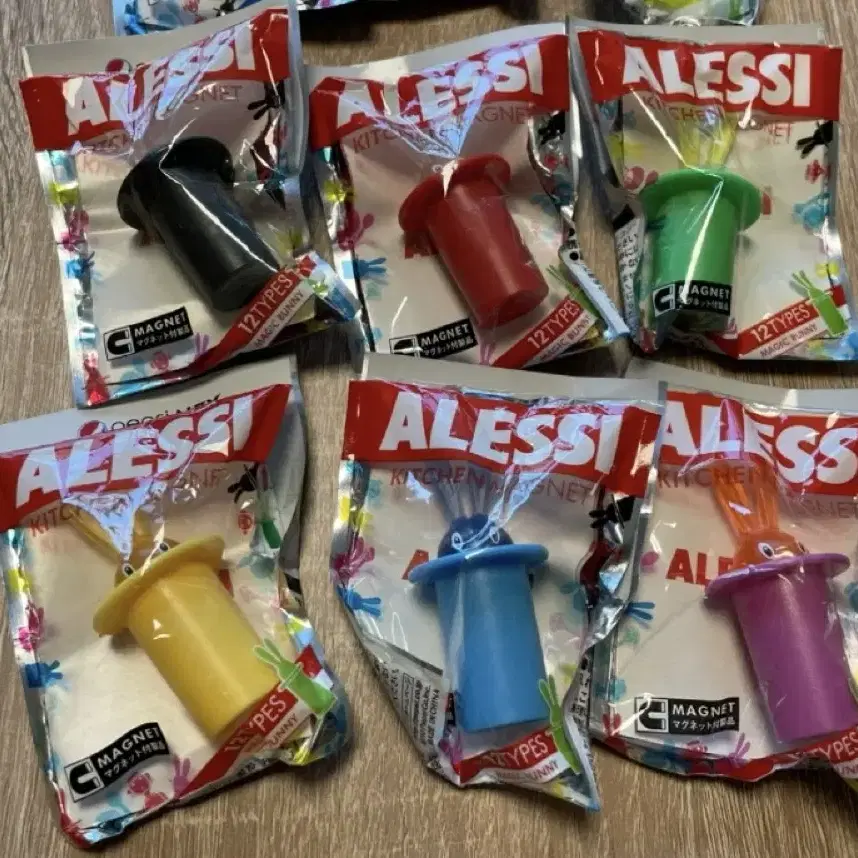 Alessi 냉장고자석 키친마그넷 알레시 풀세트 12종류