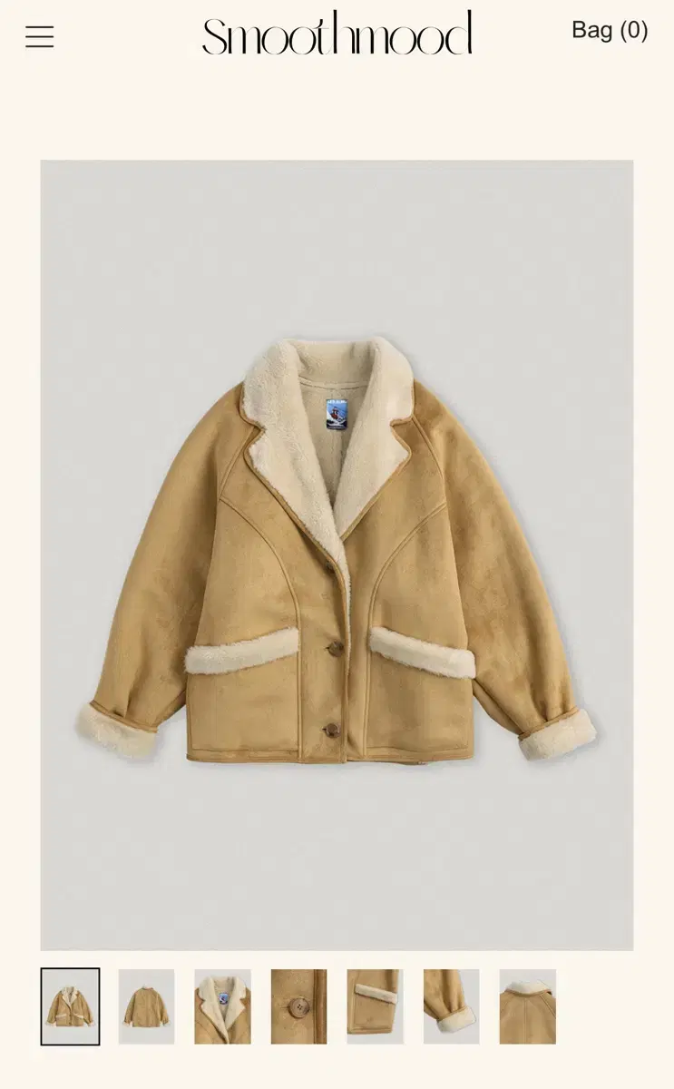 스무드무스 무스탕 Glencoe Shearling Jacket