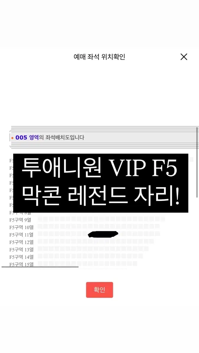 투애니원 막콘 VIP