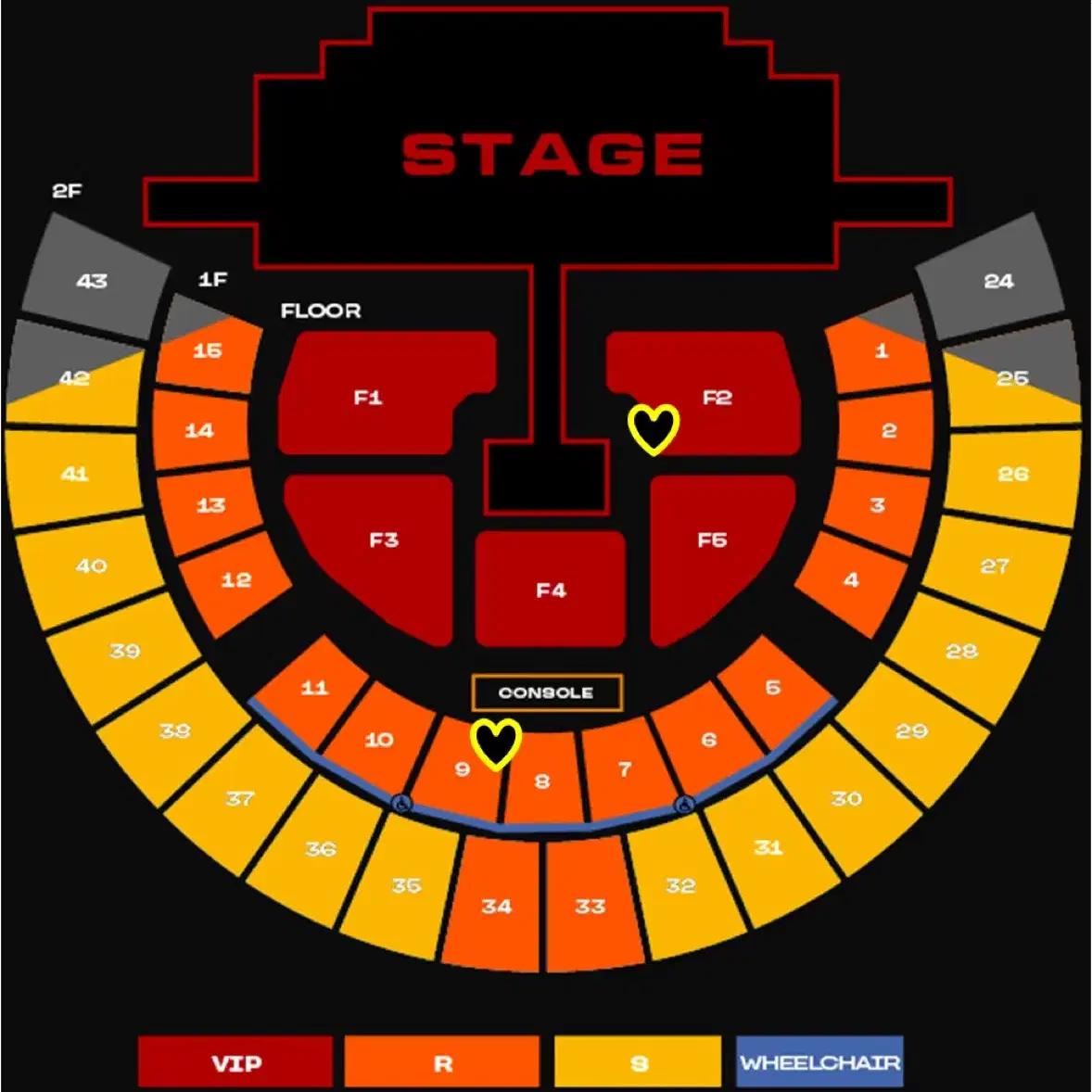 [ 2ne1 투애니원 콘서트 ] VIP 명당 토요일 일요일 티켓 양도