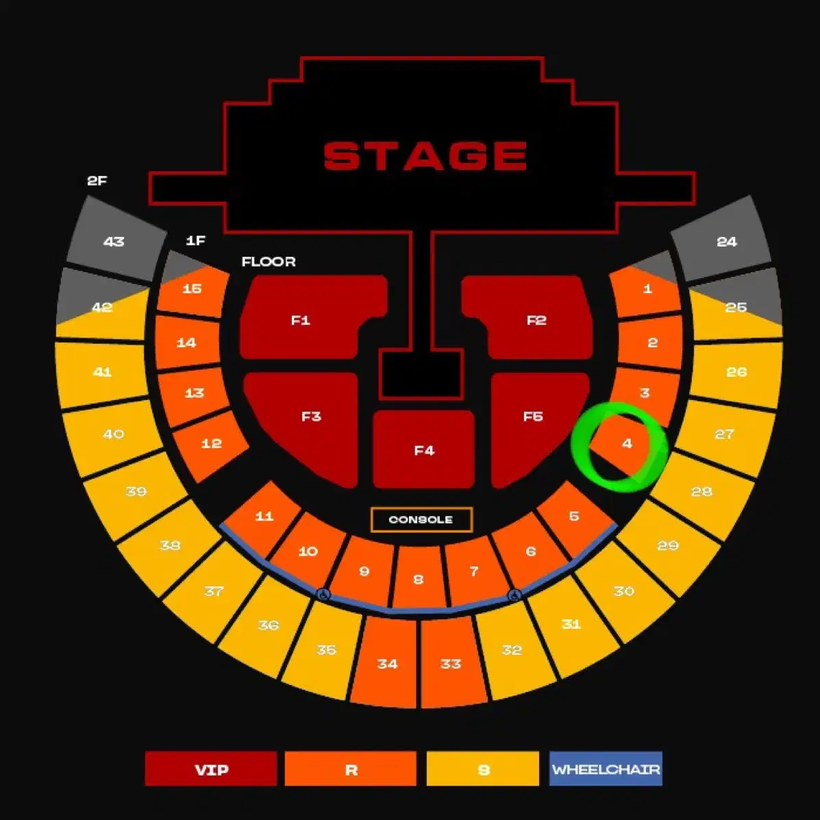 투ㅇㄴㅇ 콘서트 1층 4구역 -양도완료-