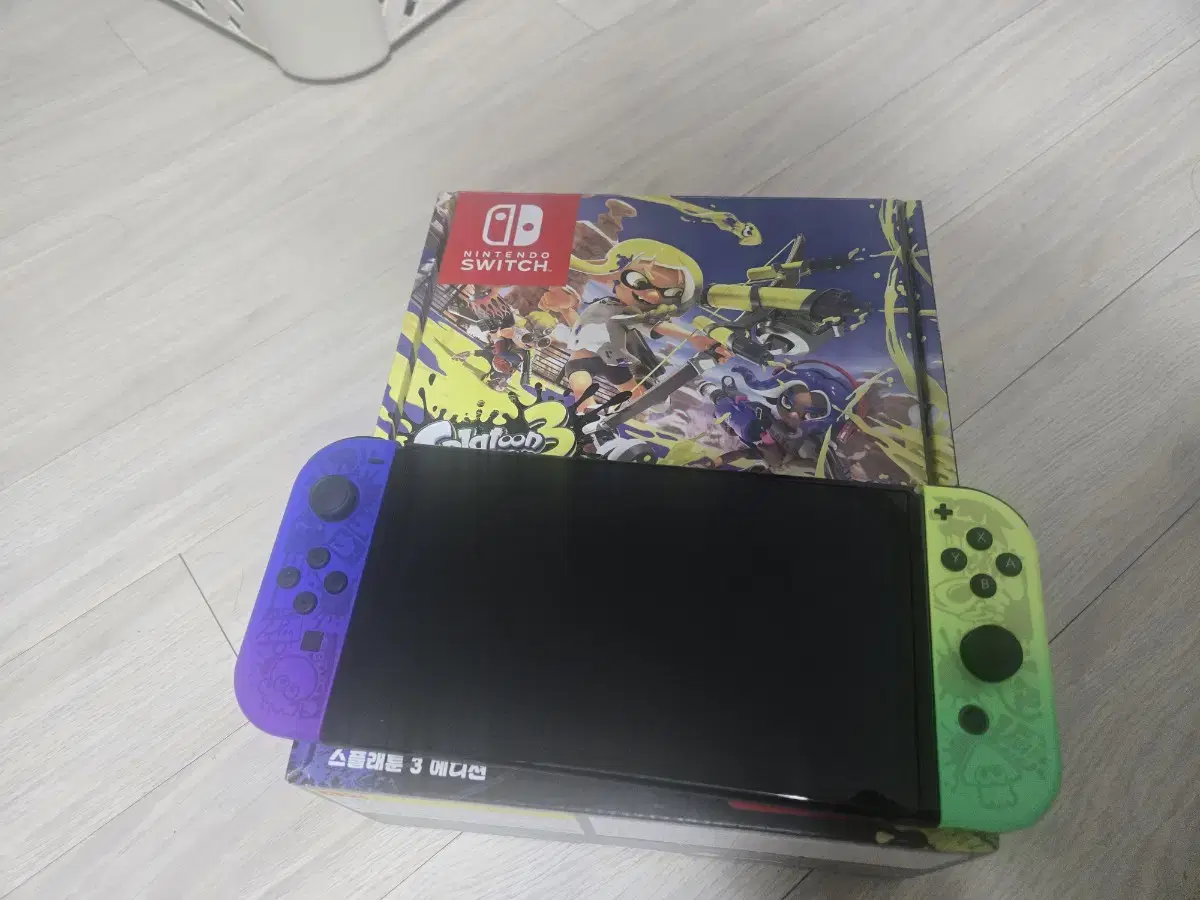 Nintendo Switch OLED Splatoon Edition for sale.