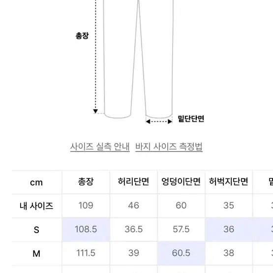 낫포너드 벌룬 와이드 데님팬츠 XL