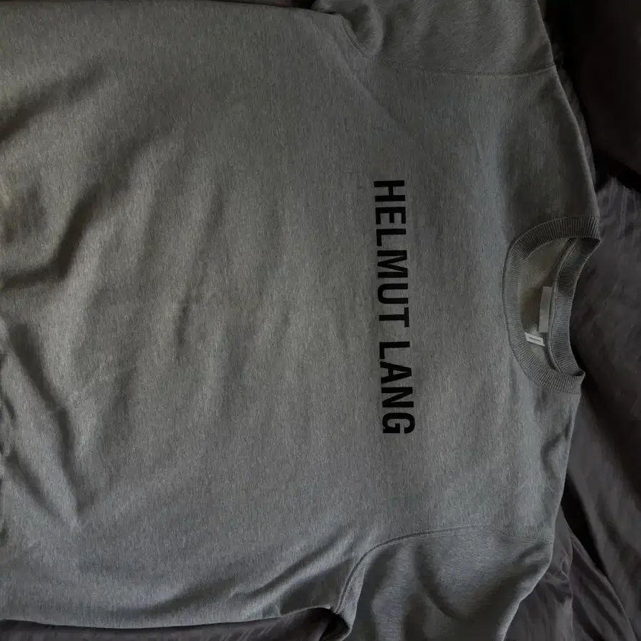 Helmut lang 스웻셔츠 그레이 XL