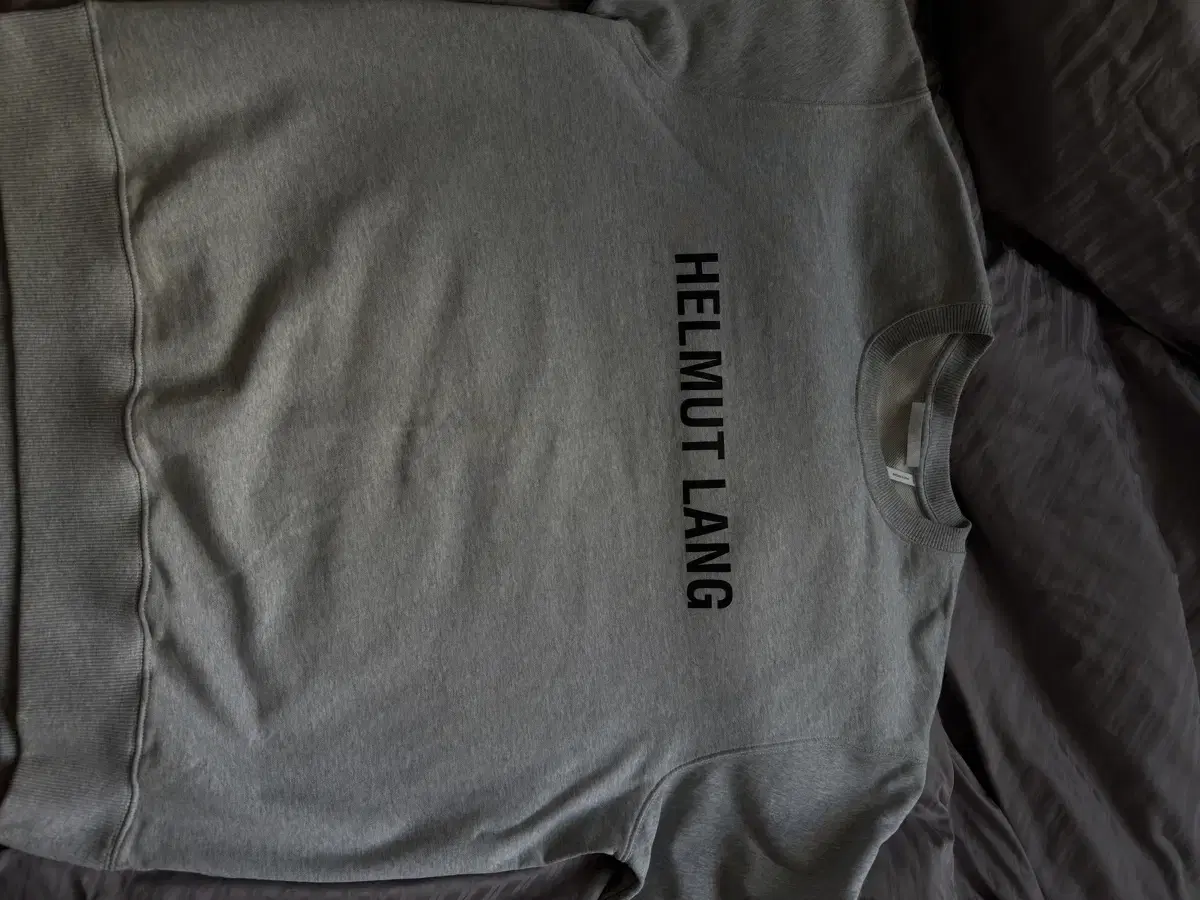 Helmut lang 스웻셔츠 그레이 XL