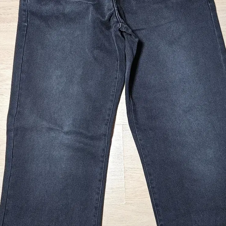 MFPEN / STRAIGHT CUT JEANS (BLACK) / S