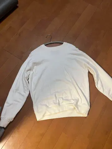 hommegirls 옴걸스 화이트 스웨트 셔츠