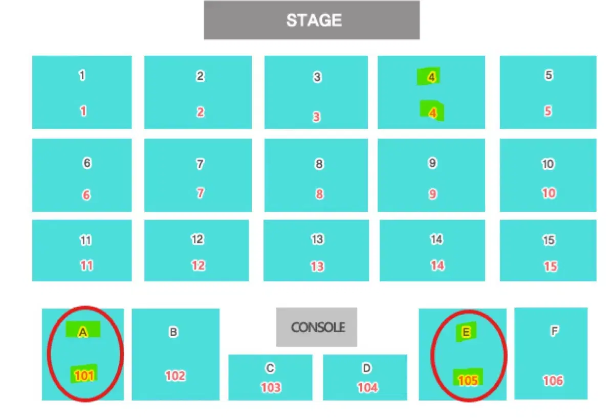 I'm WTS the Day 6 concert in Daejeon. (First and last 4 zones, Danseok ~)