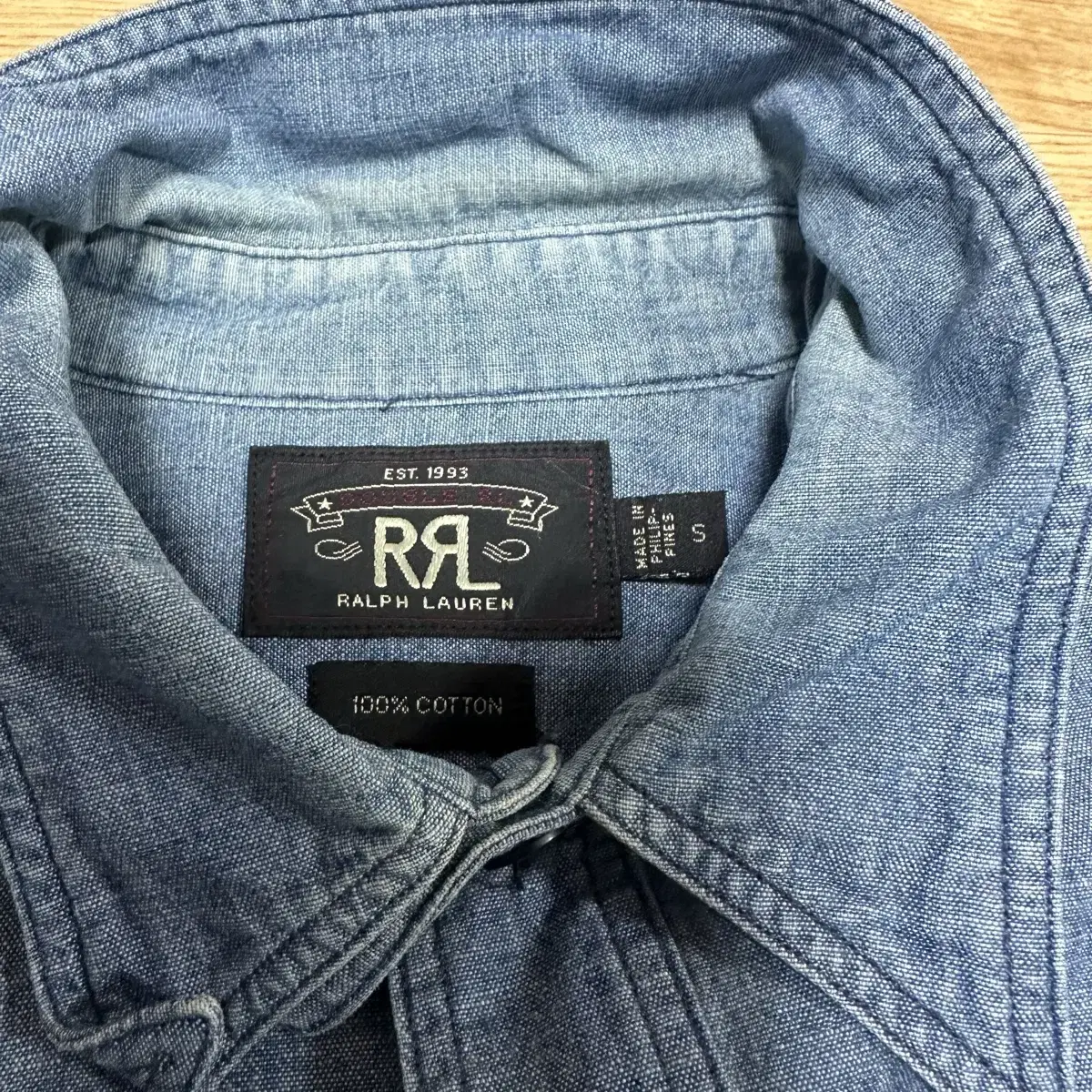 RRL 샴브레이셔츠