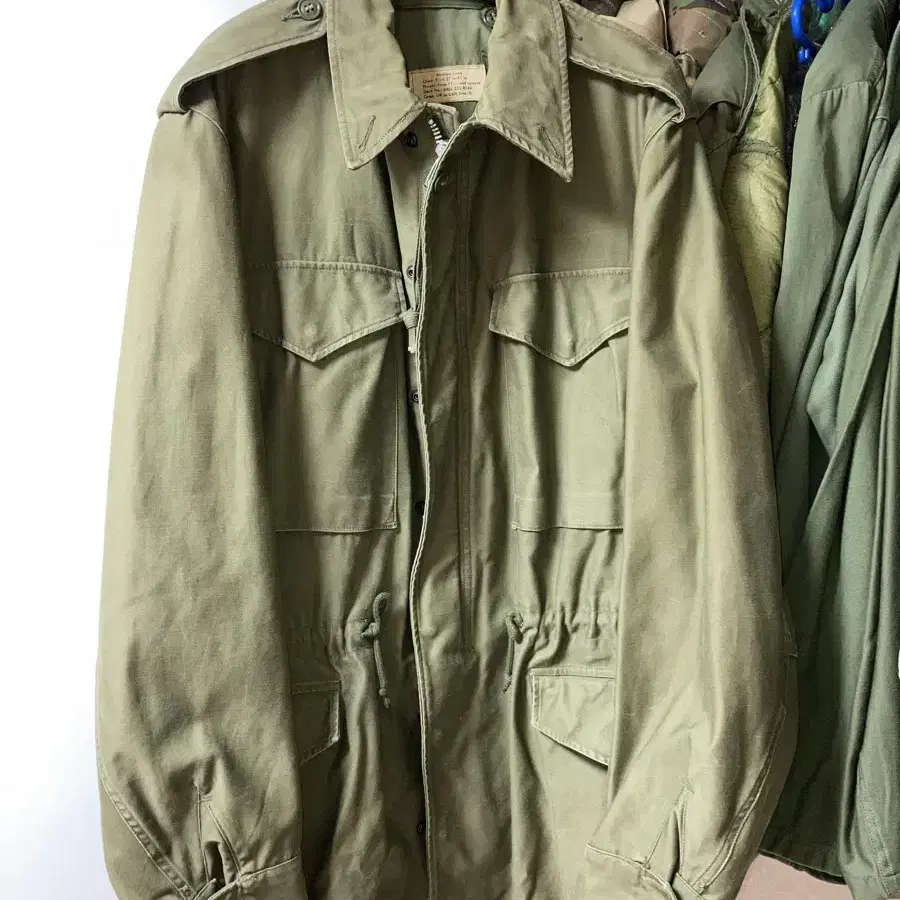 오리지널 wwII 미군  M-51 필드 자켓 M/L