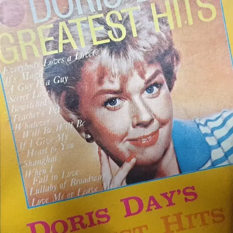 째즈보컬 도리스 데이 DORIS DAY HITS 카세트 테이프