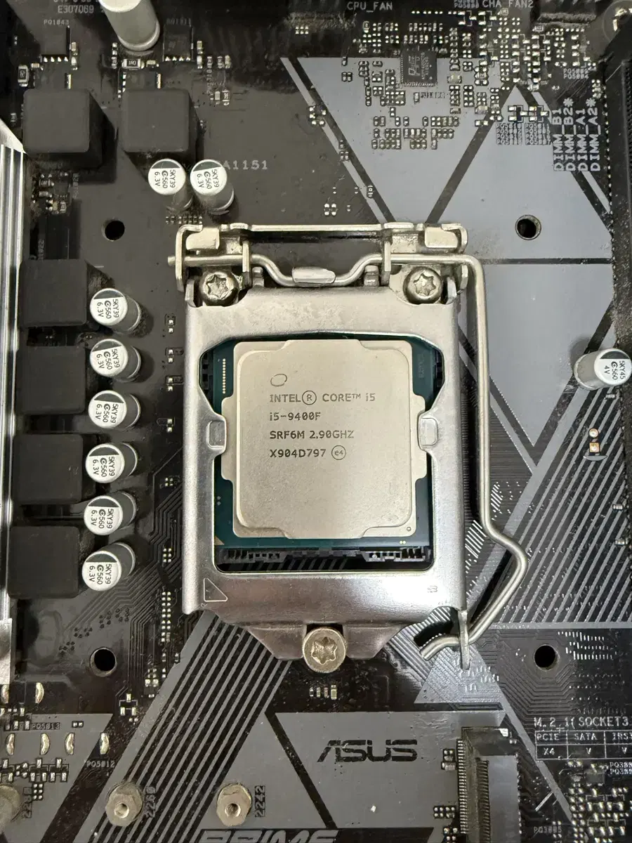 i5 9400f asus prime b365m-a