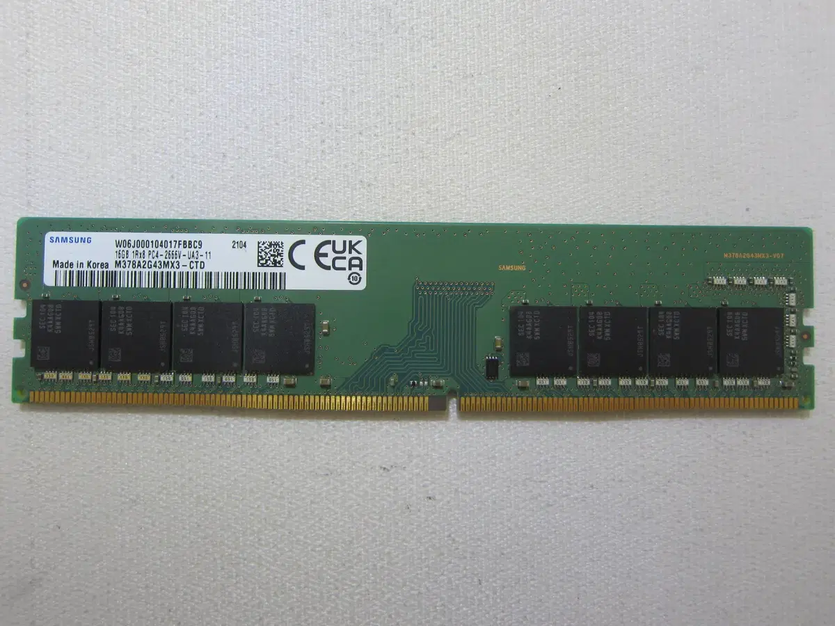 삼성전자  DDR4-2666 16G (PC4-21300)