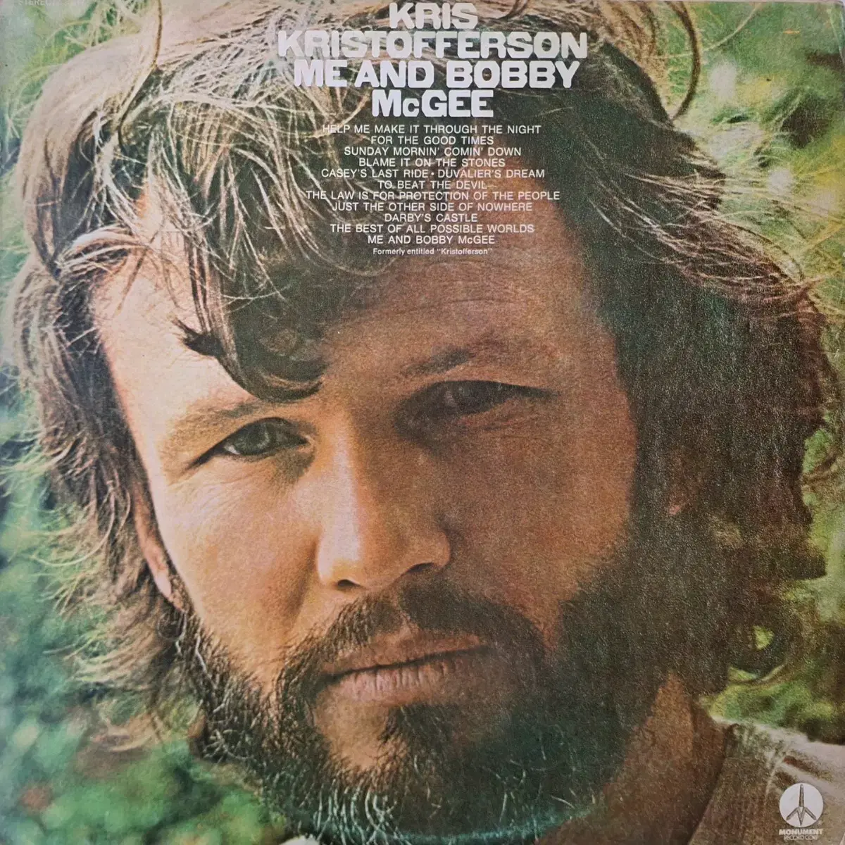 국내라이센스반/Kris Kristofferson LP