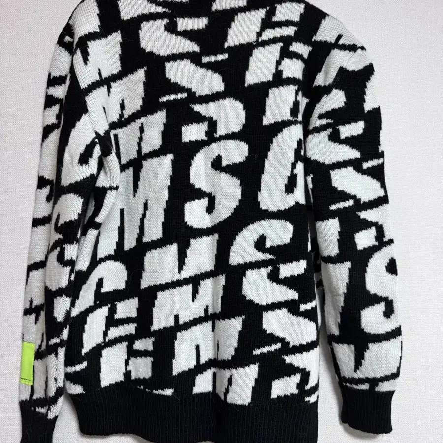 MSGM 로고 니트 (14Y)