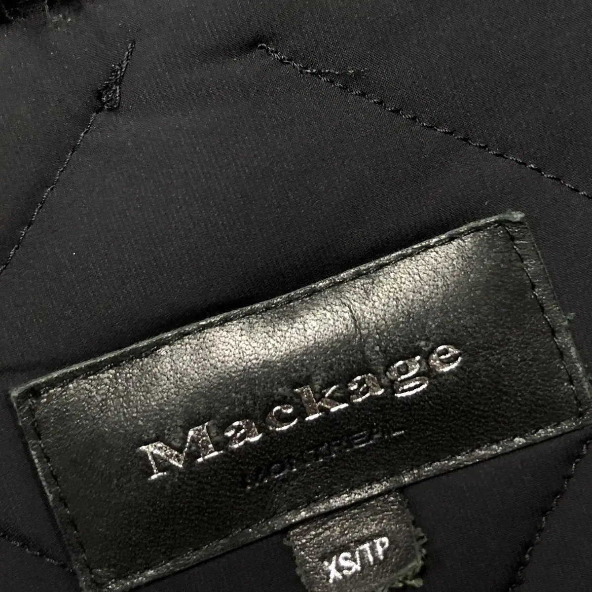 [ Mackage ] 맥케이지 블랙컬러 구스다운 패딩