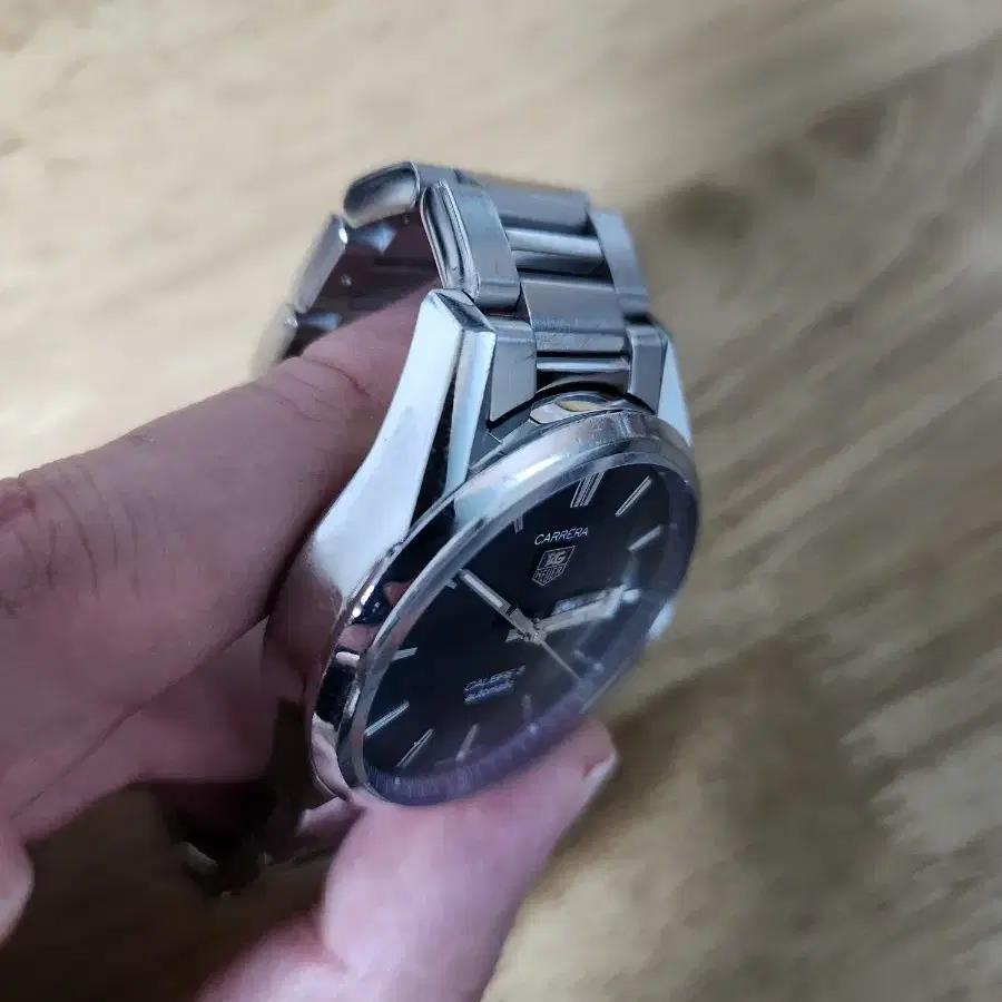 태그호이어 까레라 데이데이트 청판 41mm