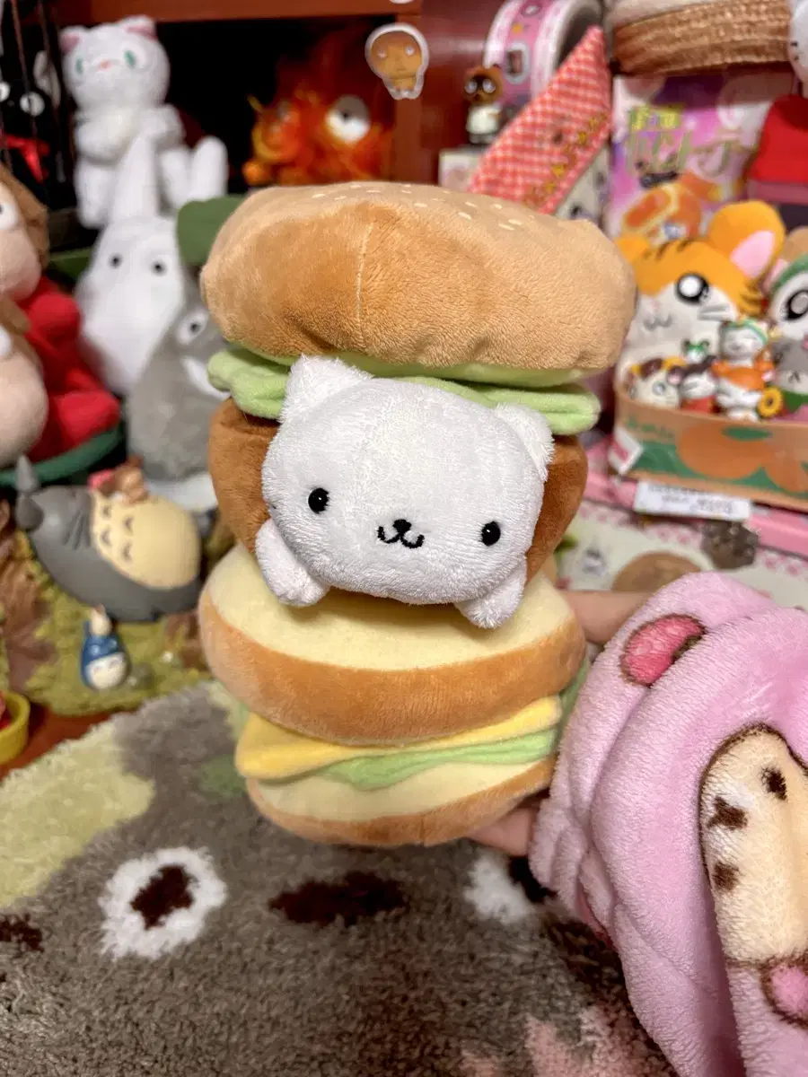 San-Ex Nyan Nyan Nyan Nyan Hamburger Doll