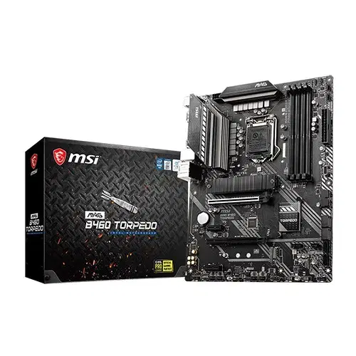 MSI MAG B460 TORPEDO 제품의 보드BOX