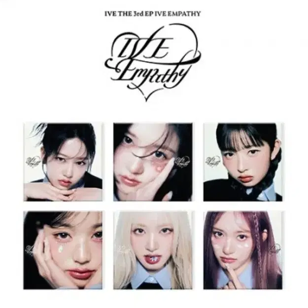 [미개봉] 아이브 EMPATHY [미니 3집 DIGIPACK 6종 세트]