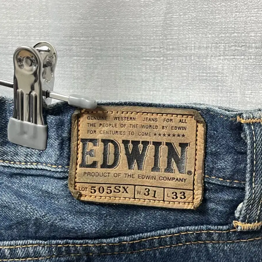 EDWIN 에드윈505sx 데님팬츠