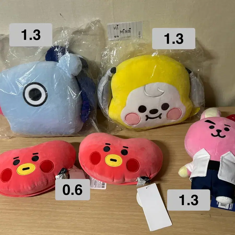 BT21 인형 쿠션 DOLL 방탄 bts 페밀리 스탠딩 쿠키 치미 타타