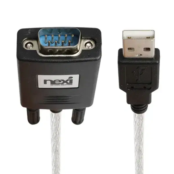 USB 2.0 to RS232 변환 케이블 블랙 1m