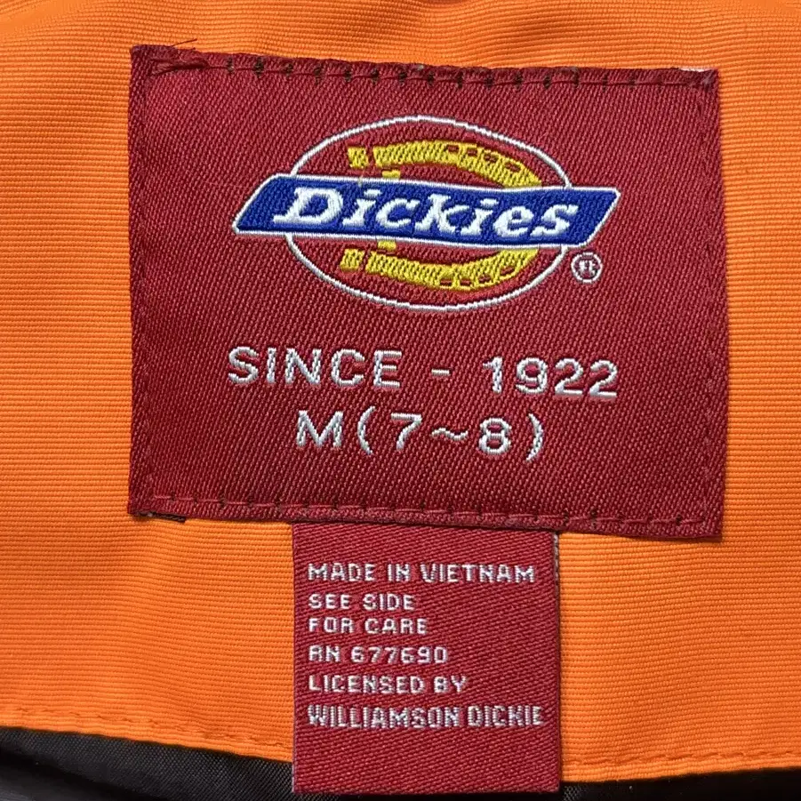 디키즈 dickies 패딩조끼